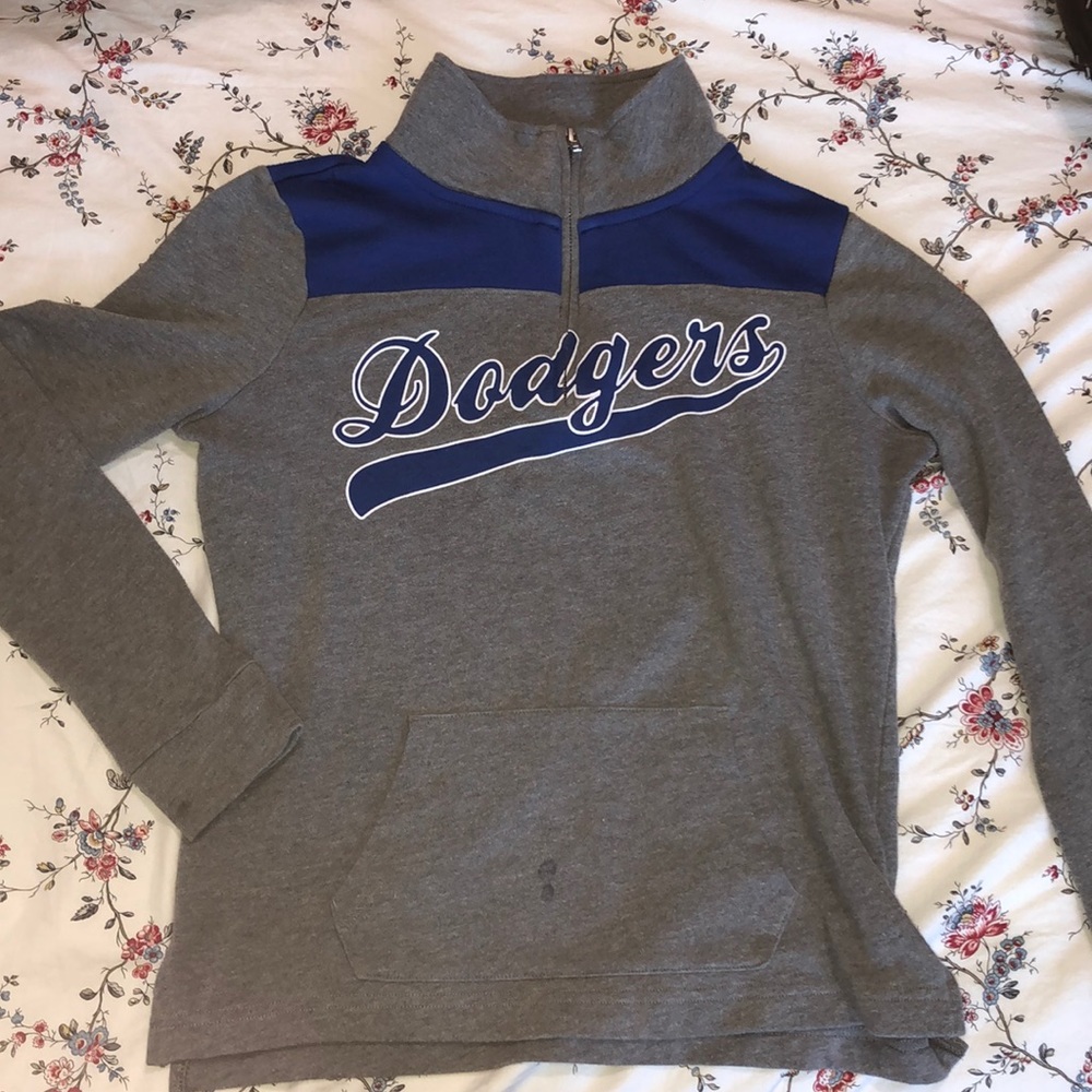 PINK / VICTORIA SECRET LA DODGER QUARTER ZIP